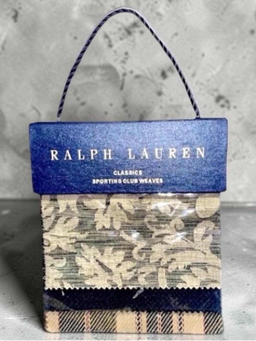 Ralph Lauren Fabric Sample Swatch Book  - Memo Ring Fabric 2007